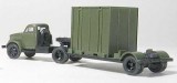 GAZ-51P tractor with 5T. container trailer military